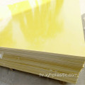 Žuta 3240 epoksidska vlaknasta ploča/ploča